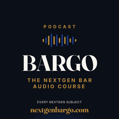 BARGO — The NextGen Bar Audio Course cover art